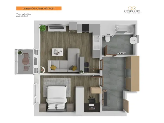 Prodej bytu 2+kk, Kladno - Kročehlavy, Jaroslava Holečka, 57 m2