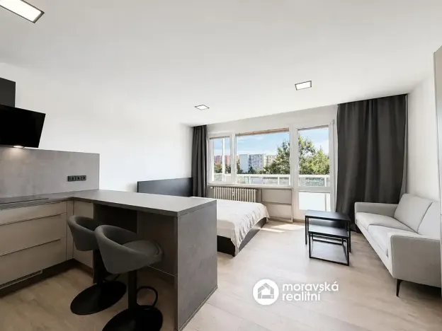 Prodej bytu 1+kk, Brno, Sevastopolská, 31 m2