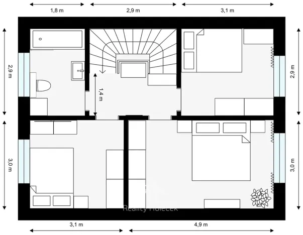 Prodej rodinného domu, Nová Ves pod Pleší, Řadová, 137 m2