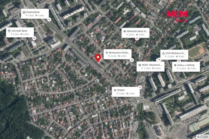 Prodej bytu 3+1, Kladno - Kročehlavy, Jarosl. Kociána, 60 m2