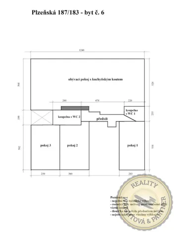 Prodej bytu 5+kk, Praha - Košíře, 178 m2