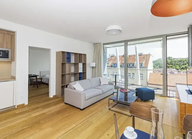 Pronájem bytu 2+kk, Praha - Smíchov, 60 m2