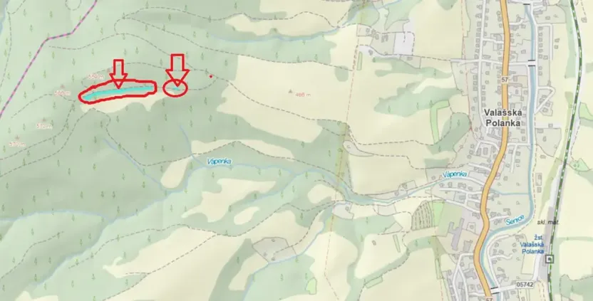 Prodej podílu pozemku, Valašská Polanka, 3962 m2