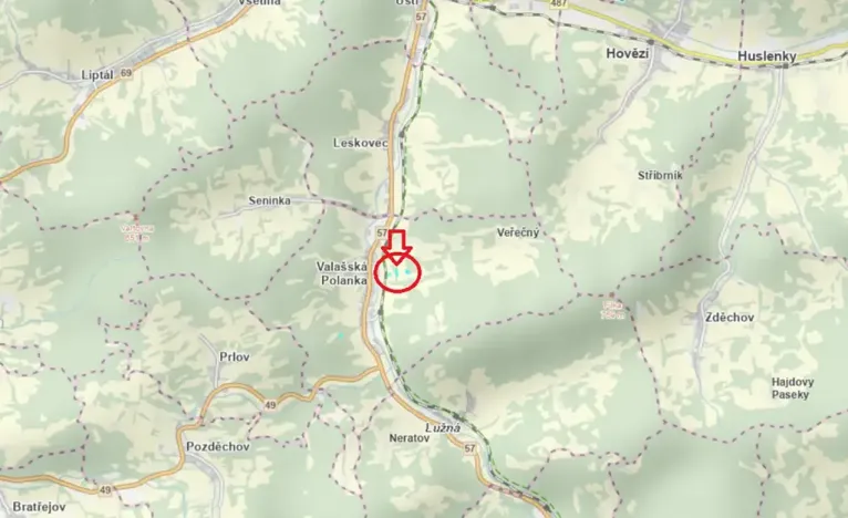 Prodej lesa, Valašská Polanka, 9681 m2