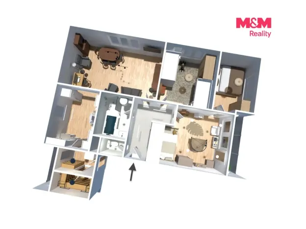 Prodej bytu 4+kk, Jirny, Zámecká, 90 m2