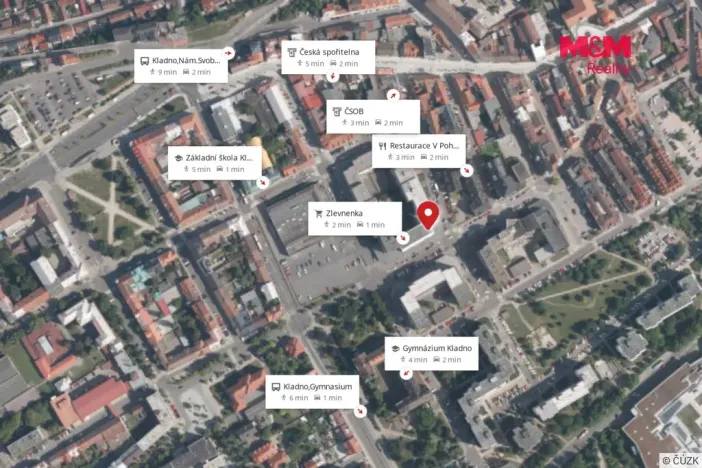 Pronájem bytu 3+1, Kladno, Poděbradova, 76 m2