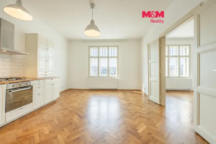 Pronájem bytu 3+1, Praha - Nové Město, Rašínovo nábřeží, 101 m2