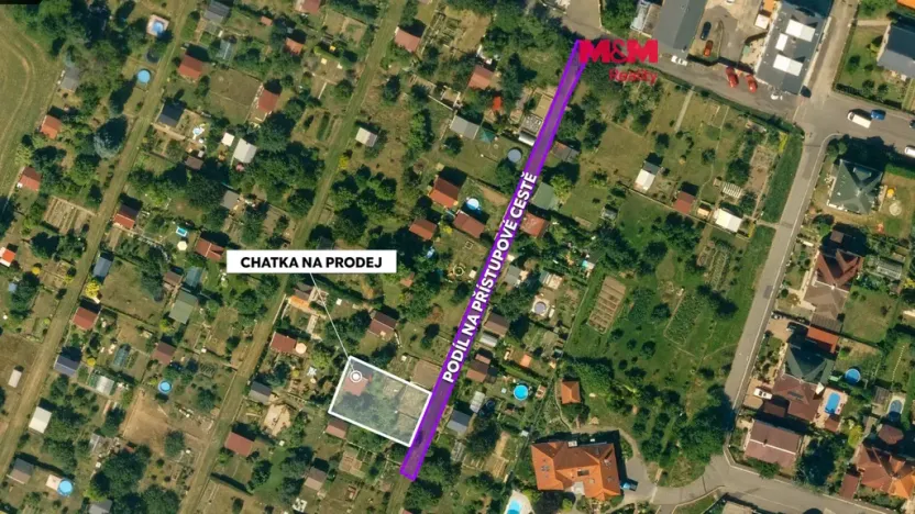 Prodej zahrady, Děčín - Děčín VI-Letná, 329 m2