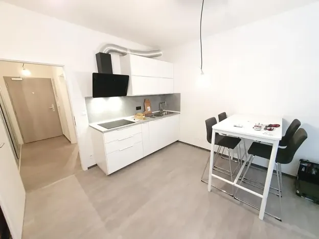 Pronájem bytu 1+kk, Praha - Vysočany, Pod Harfou, 45 m2