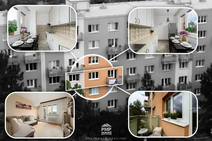 Prodej bytu 2+1, Brno, náměstí SNP, 55 m2