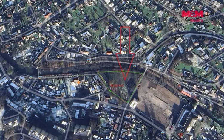 Prodej pozemku pro bydlení, Česká Třebová, Bezděkov, 4130 m2