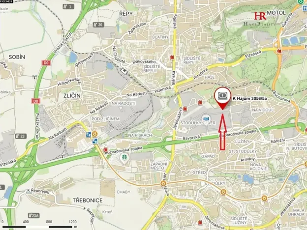 Pronájem kanceláře, Praha - Stodůlky, K Hájům, 21 m2