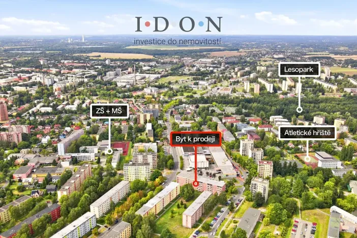 Prodej bytu 2+1, Karviná, tř. Těreškovové, 52 m2