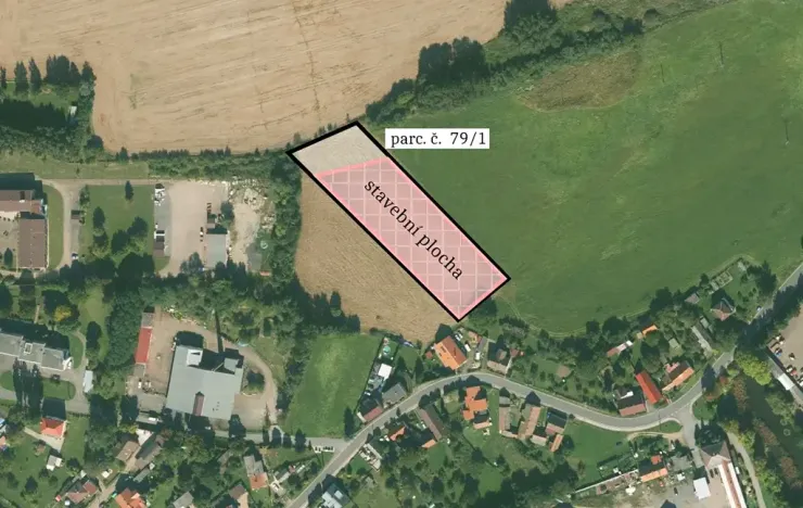 Prodej pozemku pro bydlení, Břasy, 6448 m2
