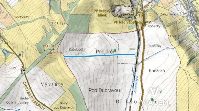 Prodej podílu pole, Javorník, 4803 m2