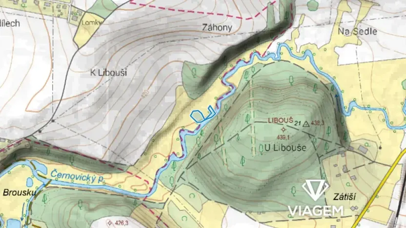 Prodej podílu pole, Klenovice, 937 m2