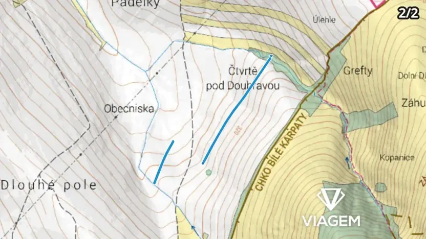 Prodej podílu pole, Velká nad Veličkou, 3368 m2