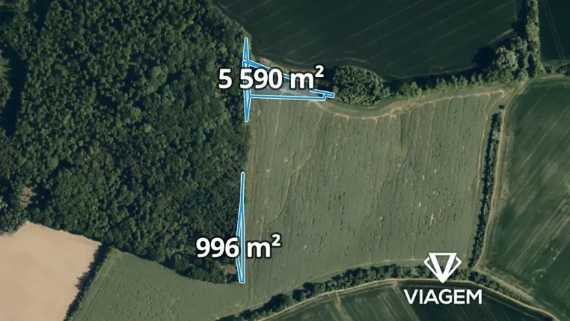 Prodej podílu pole, Zborovice, 1323 m2