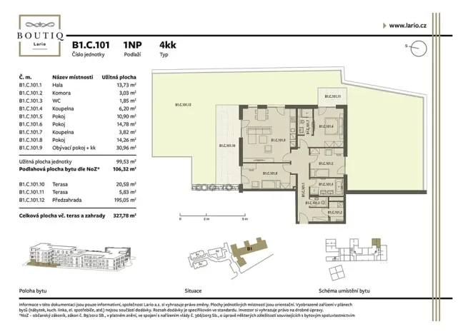 Prodej bytu 4+kk, Praha - Dolní Měcholupy, Kutnohorská, 106 m2
