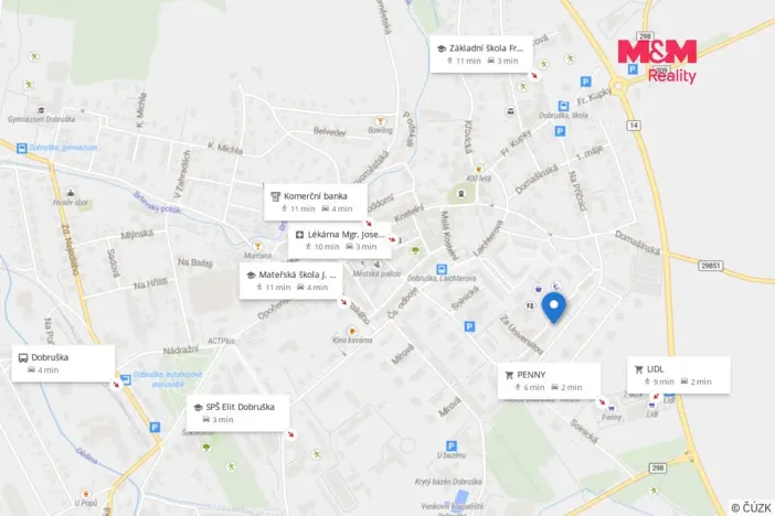 Pronájem bytu 1+1, Dobruška, Za Universitou, 38 m2