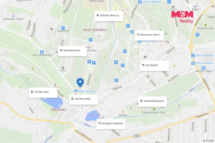Prodej bytu 3+1, Jirkov, Na Borku, 71 m2