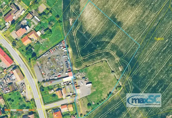 Prodej pozemku pro bydlení, Ostřetín, 13253 m2