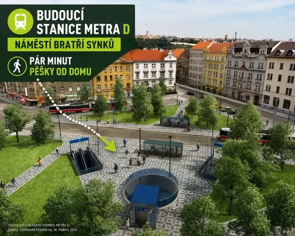 Prodej bytu 2+kk, Praha - Nusle, V Horkách, 47 m2