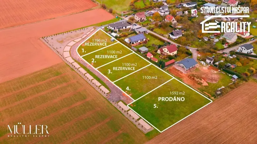 Prodej pozemku pro bydlení, Trutnov, Za Tratí, 1100 m2