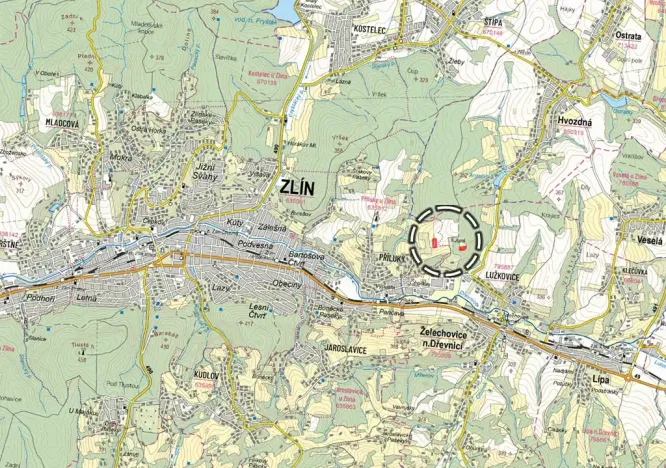 Prodej pole, Zlín, 10761 m2