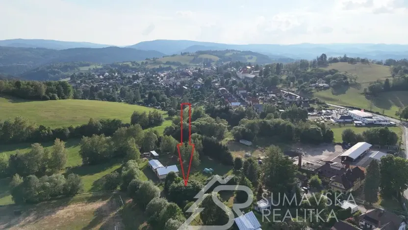 Prodej pozemku, Kašperské Hory, Vimperská, 681 m2