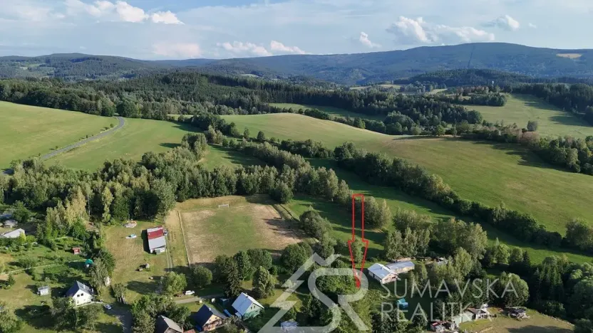 Prodej pozemku, Kašperské Hory, Vimperská, 681 m2
