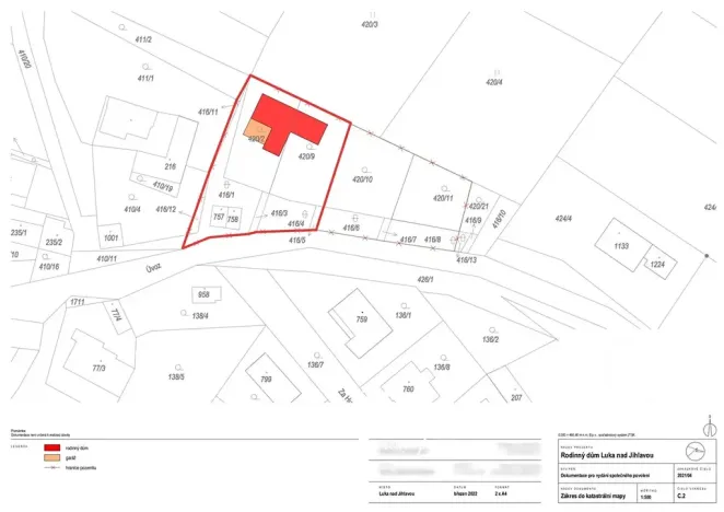 Prodej pozemku pro bydlení, Luka nad Jihlavou, Úvoz, 1362 m2