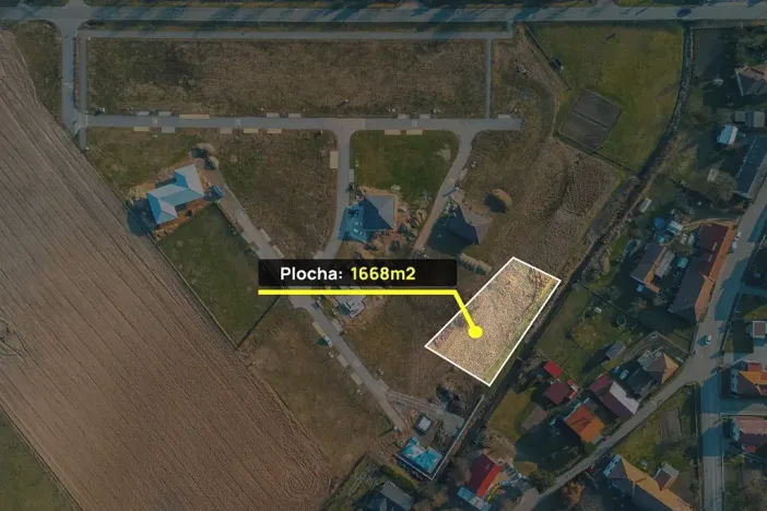 Prodej pozemku pro bydlení, Ráby, 1668 m2