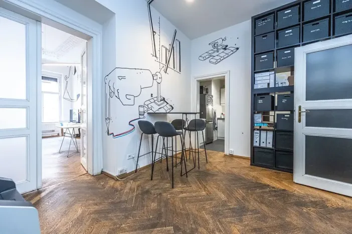Pronájem kanceláře, Praha - Vinohrady, Mánesova, 261 m2