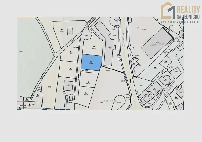 Prodej pozemku pro bydlení, Žamberk, Nad Muzeem, 865 m2