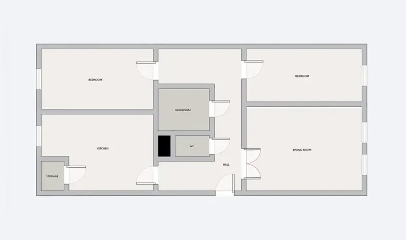 Pronájem bytu 3+1, Praha - Smíchov, Kroftova, 84 m2