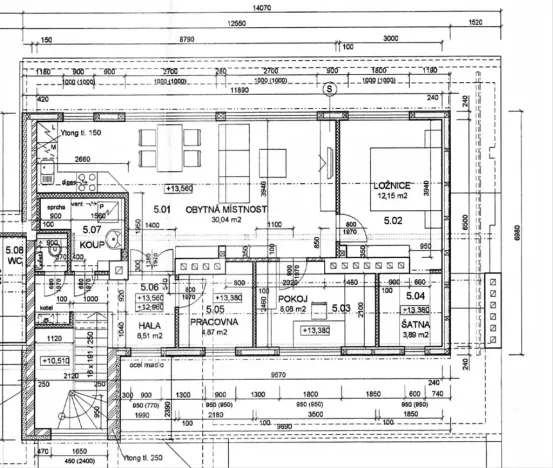 Pronájem bytu 4+kk, Mladá Boleslav, Jaselská, 90 m2