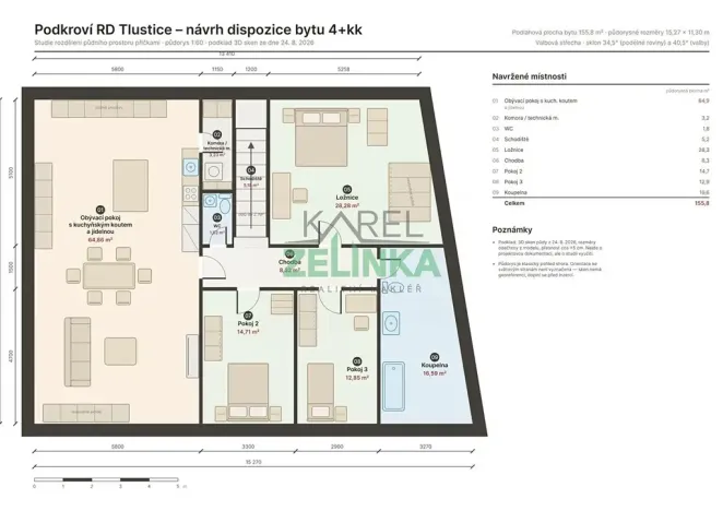 Prodej rodinného domu, Tlustice, 511 m2