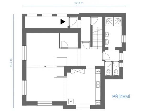 Prodej rodinného domu, Nová Ves nad Nisou, 170 m2