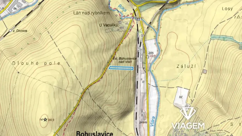 Prodej podílu pole, Bohuslavice nad Vláří, 1100 m2