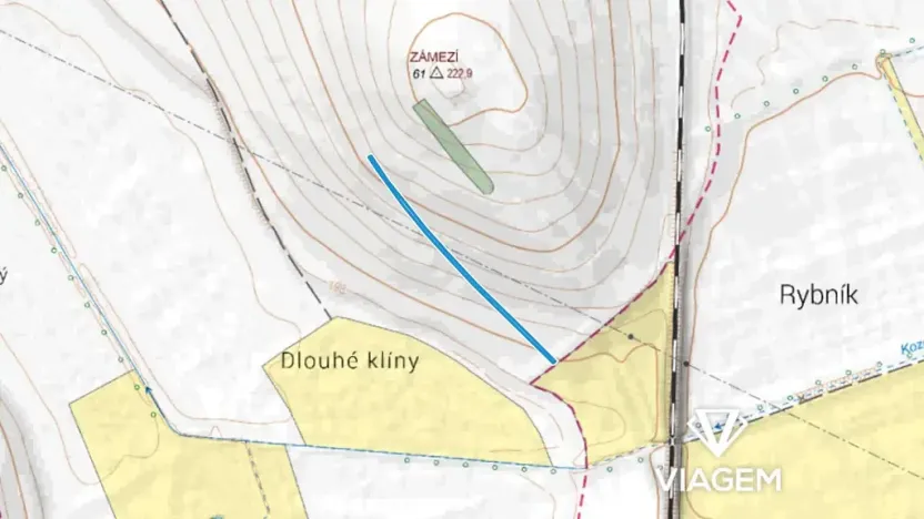 Prodej podílu pole, Blatnice pod Svatým Antonínkem, 645 m2