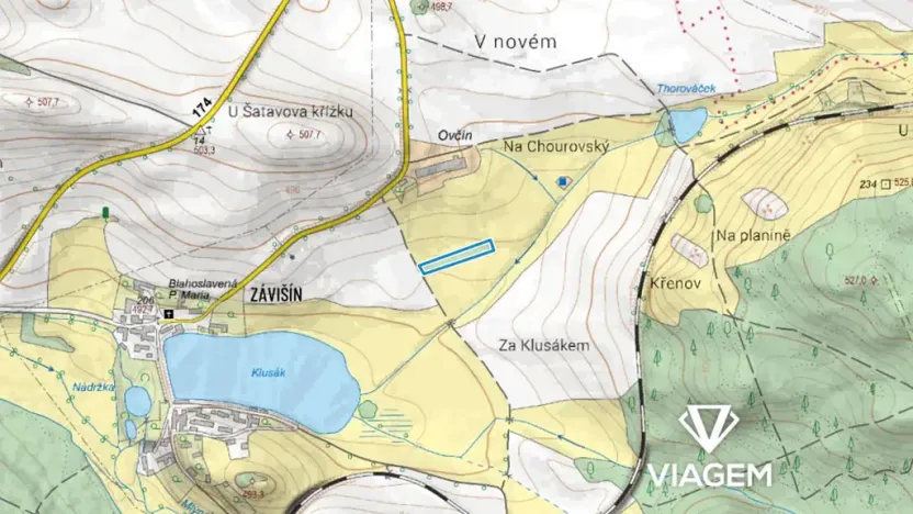 Prodej pole, Bělčice, 2672 m2