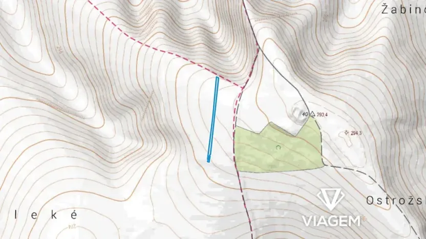 Prodej pole, Ostrožská Nová Ves, 2302 m2