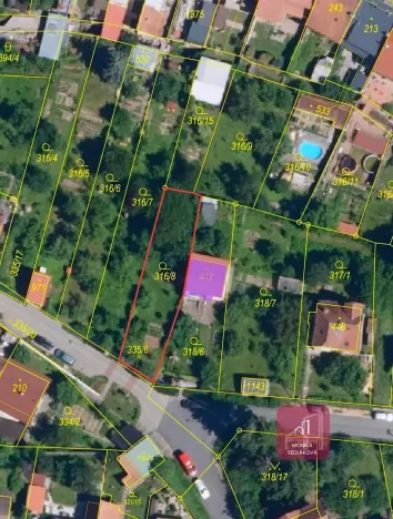 Prodej pozemku pro bydlení, Bílovice nad Svitavou, Dobrovského, 380 m2