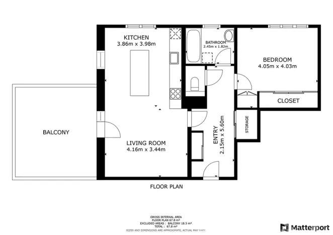 Prodej bytu 2+kk, Praha - Smíchov, Na Popelce, 58 m2