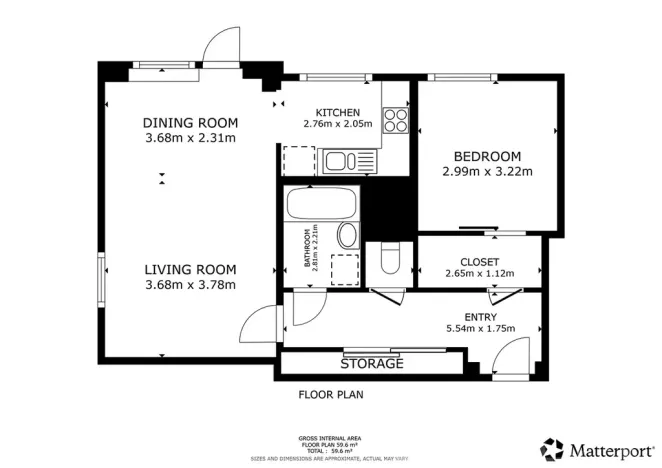Pronájem bytu 2+kk, Praha - Hlubočepy, Devonská, 55 m2