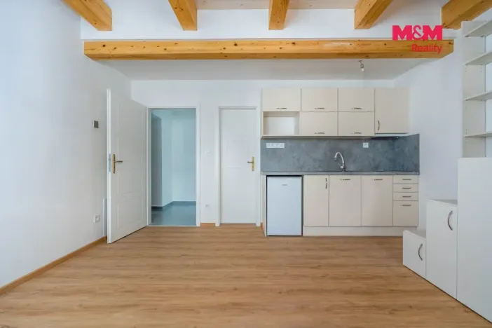 Pronájem bytu 1+kk, Mnichovo Hradiště - Hradec, 25 m2