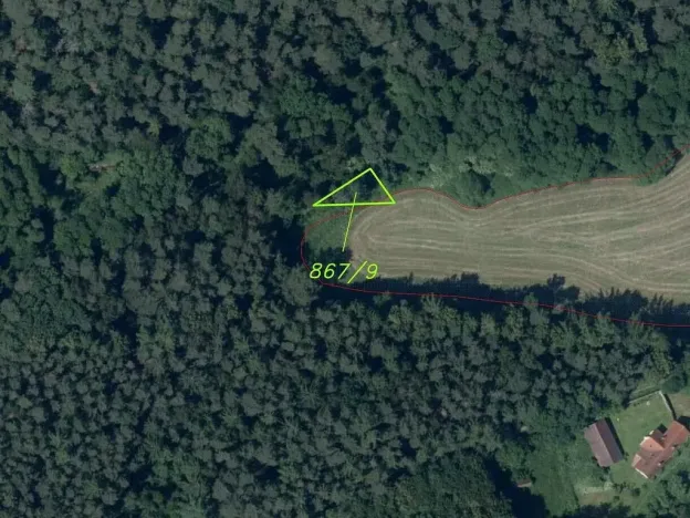 Prodej pozemku, Křečovice - Nahoruby, 3382 m2