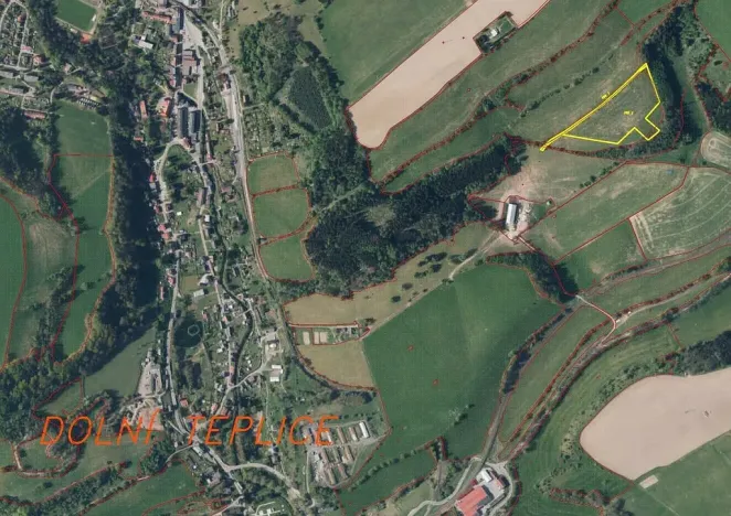 Prodej pole, Teplice nad Metují - Dolní Teplice, 25028 m2