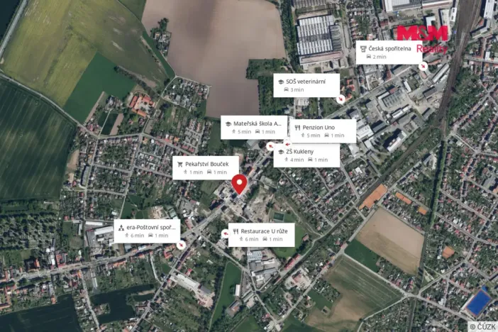 Pronájem bytu 1+kk, Hradec Králové - Kukleny, Pražská třída, 30 m2